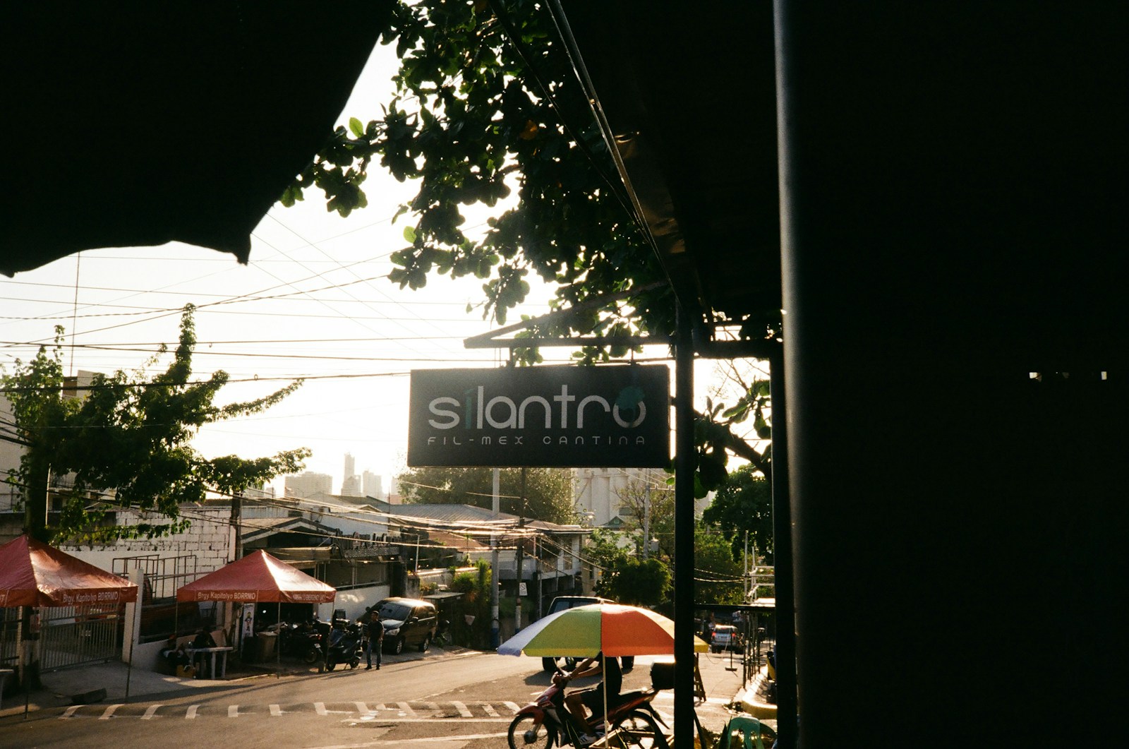 Warm Kodak-inspired color sample