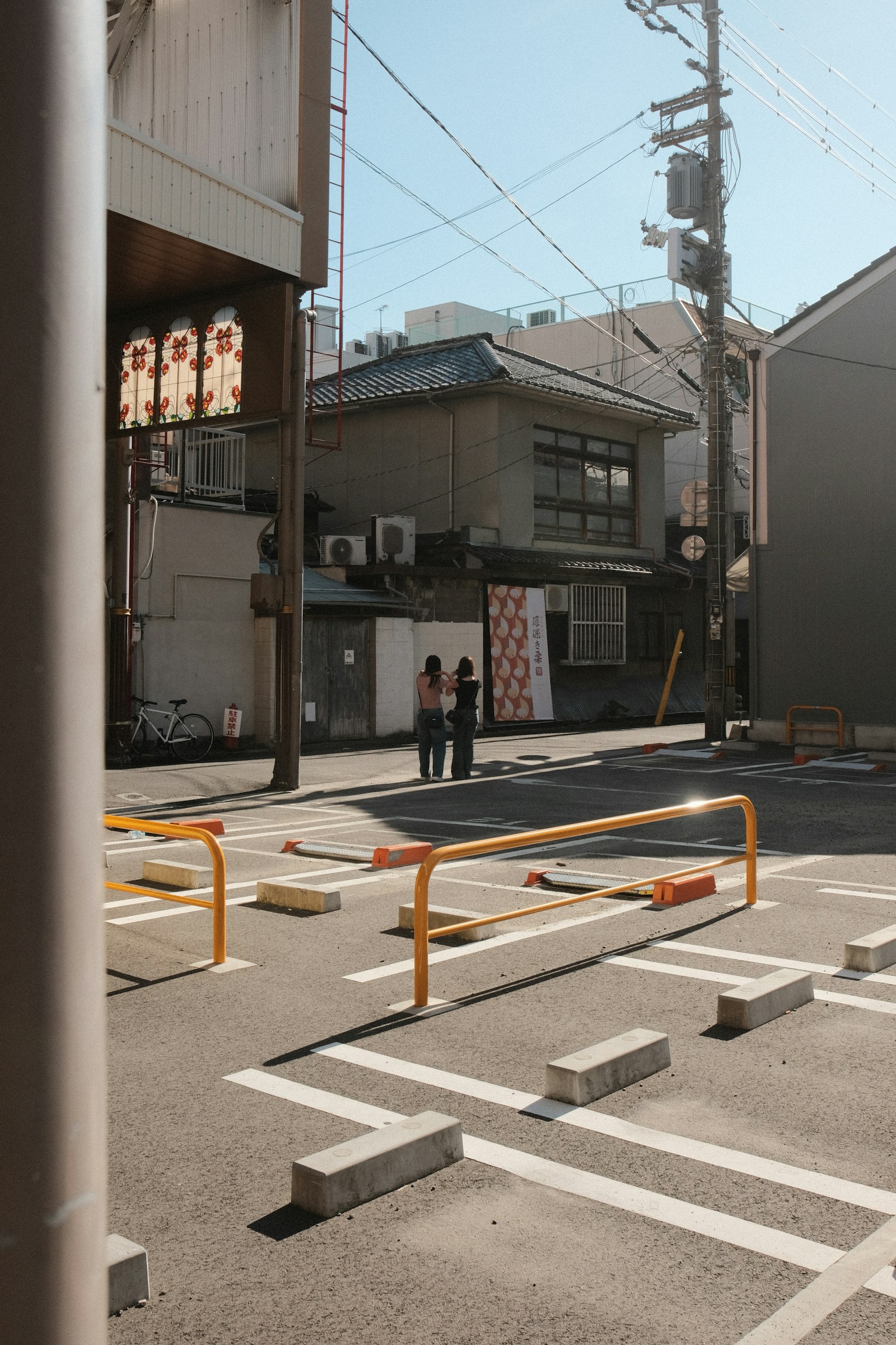 Sunlit alley sample photo
